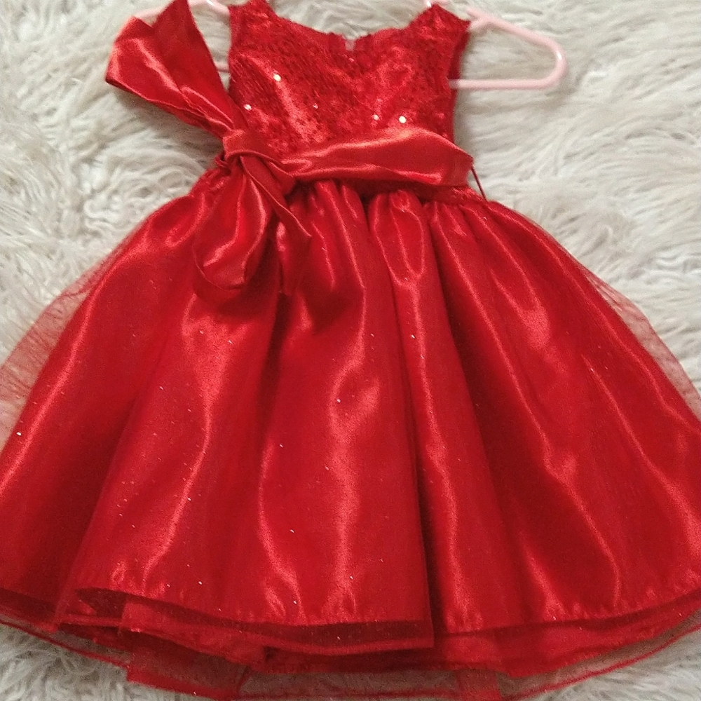 Rosie B Baby Formal Sequins with Glitter Sparkle Dress